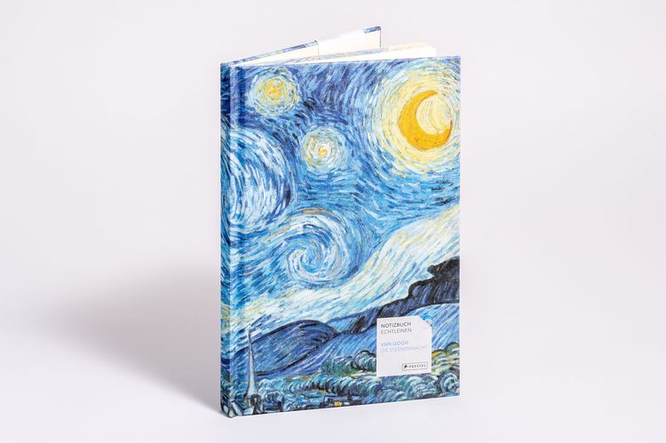 Produktbild: Notizbuch Echtleinen Van Gogh Die Sternennacht