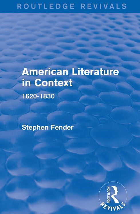 Produktbild: American Literature in Context