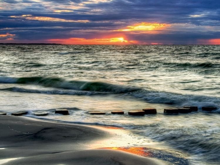 Produktbild: CALVENDO Puzzle Ostseestrand Dar&szlig; | 1000 Teile Lege-Gr&ouml;&szlig;e 64x48cm Foto-Puzzle f&uuml;r gl&uuml;ckliche Stunden