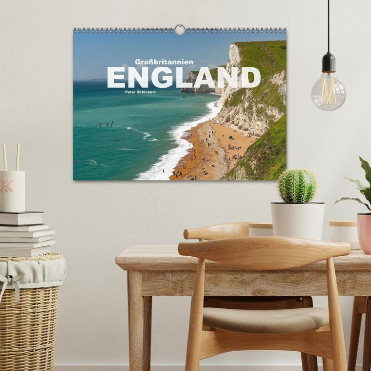 Produktbild: Gro&szlig;britannien - England (Wandkalender 2026 DIN A3 quer), CALVENDO Monatskalender