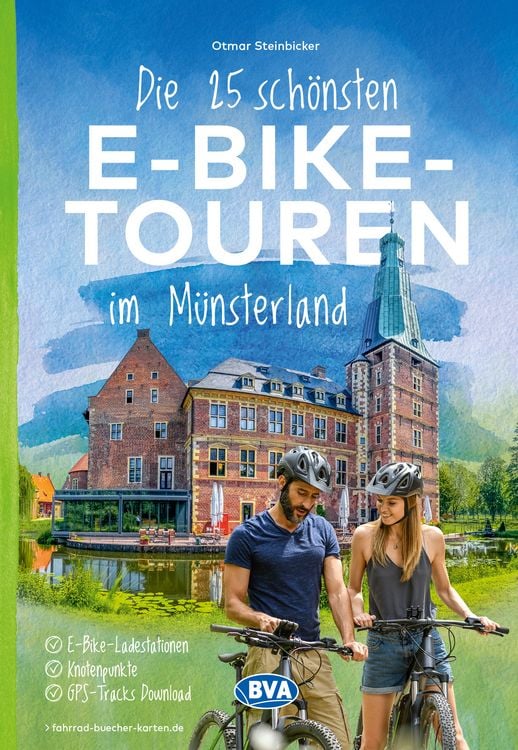 Produktbild: Die 25 schönsten E-Bike Touren im Münsterland