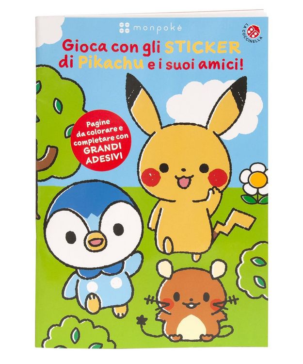 Produktbild: Gioca con gli sticker di Pikachu e i suoi amici! Monpok&egrave;