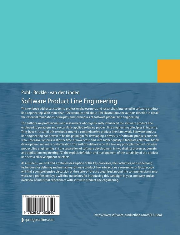 Produktbild: Software Product Line Engineering