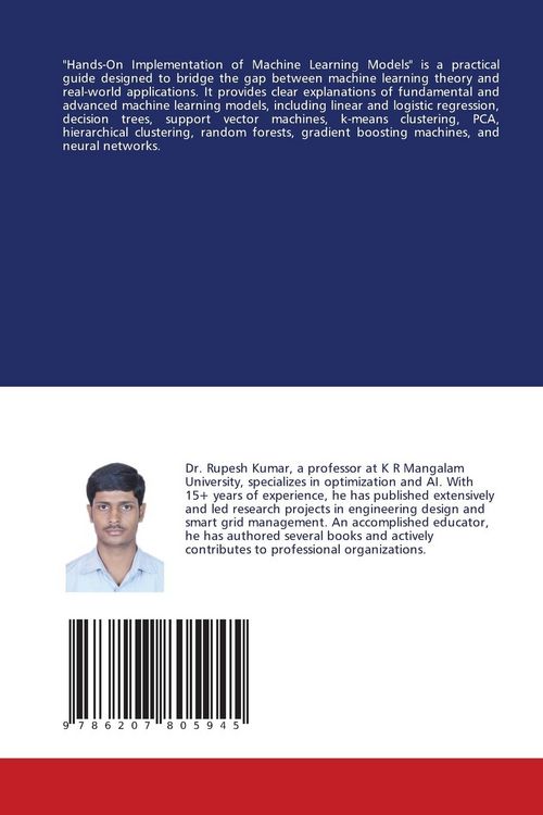 Produktbild: Hands-On Implementation of Machine Learning Models