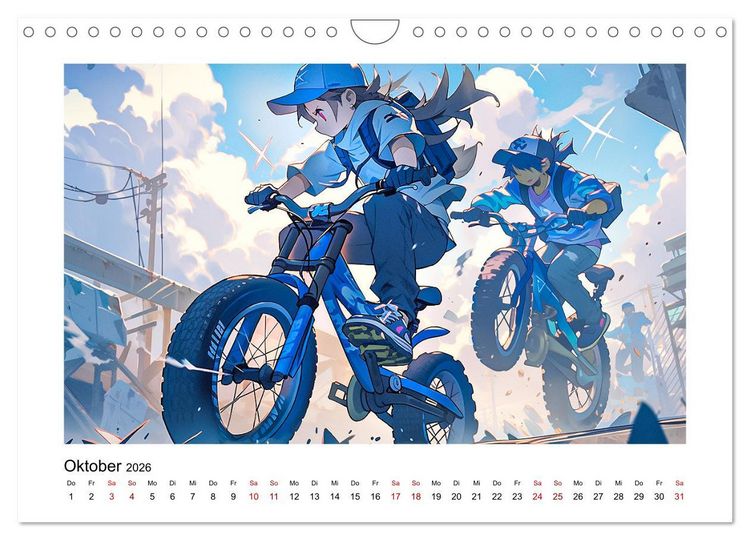 Produktbild: Der Jungen-Kalender (Wandkalender 2026 DIN A4 quer), CALVENDO Monatskalender