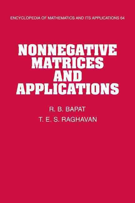 Produktbild: Nonnegative Matrices and Applications