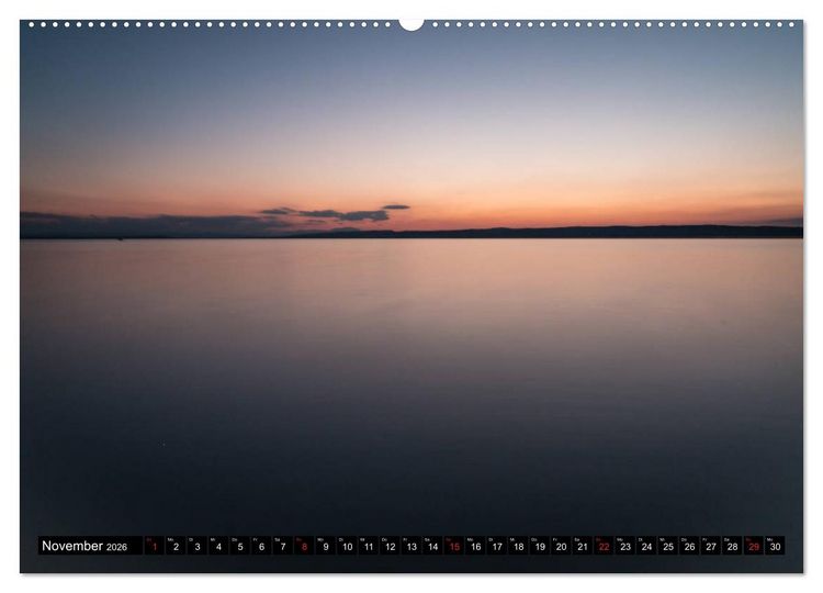 Produktbild: Der idyllische Neusiedlersee (hochwertiger Premium Wandkalender 2026 DIN A2 quer), Kunstdruck in Hochglanz