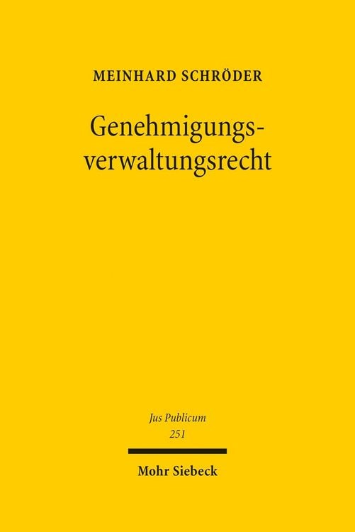 Produktbild: Genehmigungsverwaltungsrecht