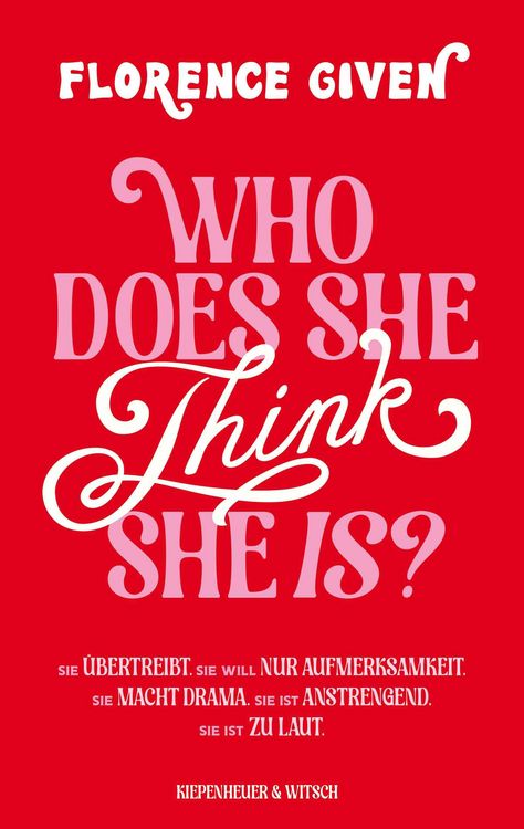 Produktbild: Who Does She Think She Is?