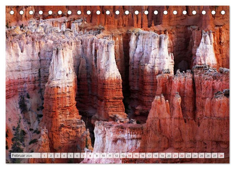 Produktbild: Bryce Canyon, Wunder der Natur (Tischkalender 2026 DIN A5 quer), CALVENDO Monatskalender