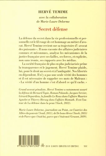 Produktbild: Secret d&eacute;fense
