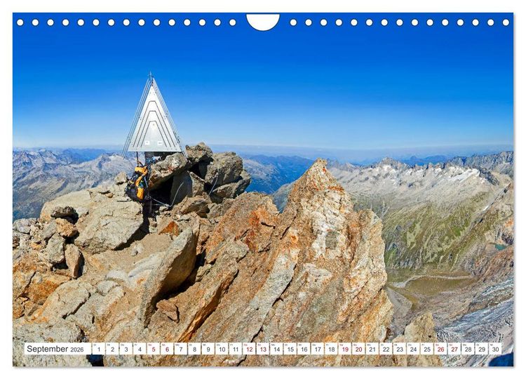 Produktbild: Der Nationalpark Hohe Tauern (Wandkalender 2026 DIN A4 quer), CALVENDO Monatskalender