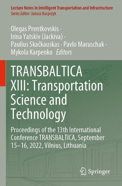 Produktbild: TRANSBALTICA XIII: Transportation Science and Technology