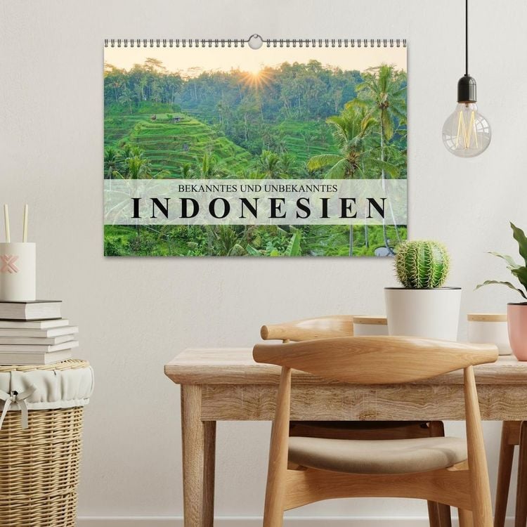 Produktbild: Bekanntes und Unbekanntes Indonesien (Wandkalender 2027 DIN A3 quer), CALVENDO Monatskalender