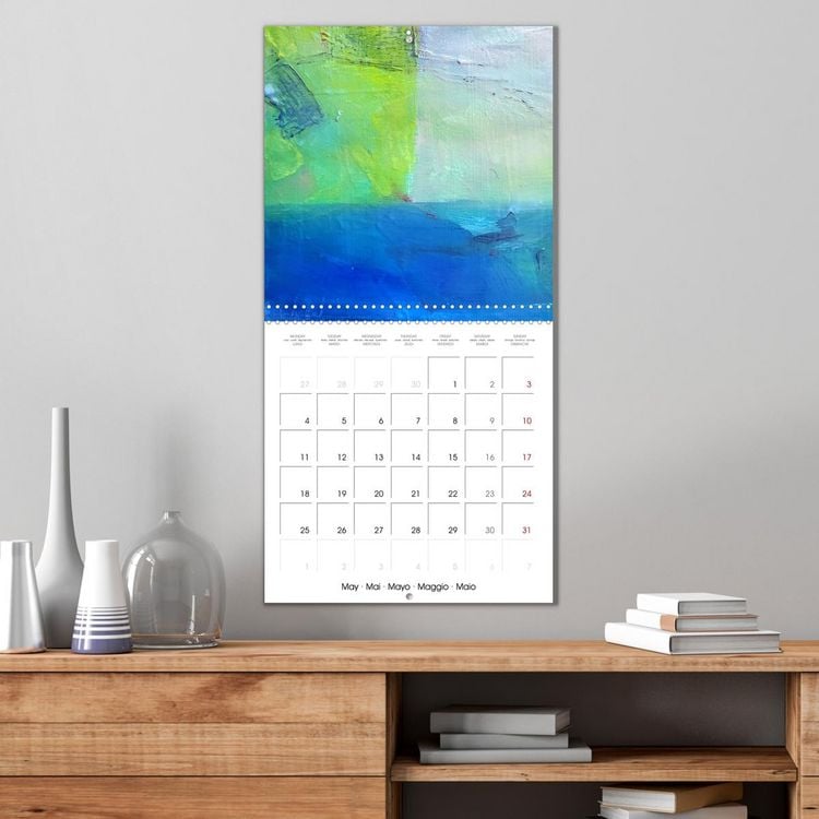 Produktbild: Finding silence in colours (Wall Calendar 2026 12 &times; 12 Inch) CALVENDO 12 Month Wall Calendar