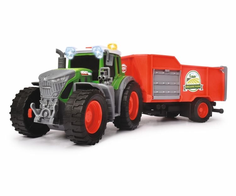 Produktbild: Dickie Toys Fendt Traktor mit Anh&auml;nger Fertigmodell Landwirtschafts Modell