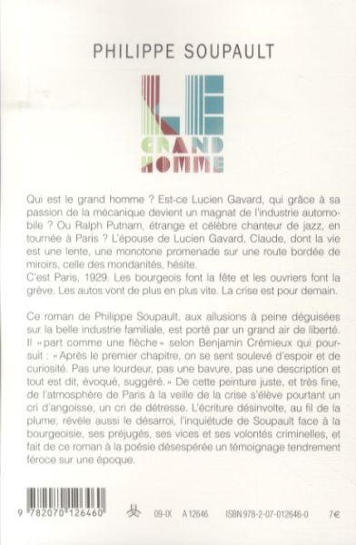 Produktbild: Le grand homme