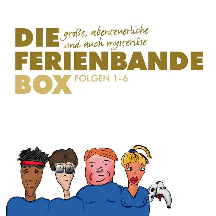 Produktbild: Die gro&szlig;e, abenteuerliche und auch mysteri&ouml;se Ferienbande Box, Folge 1-6