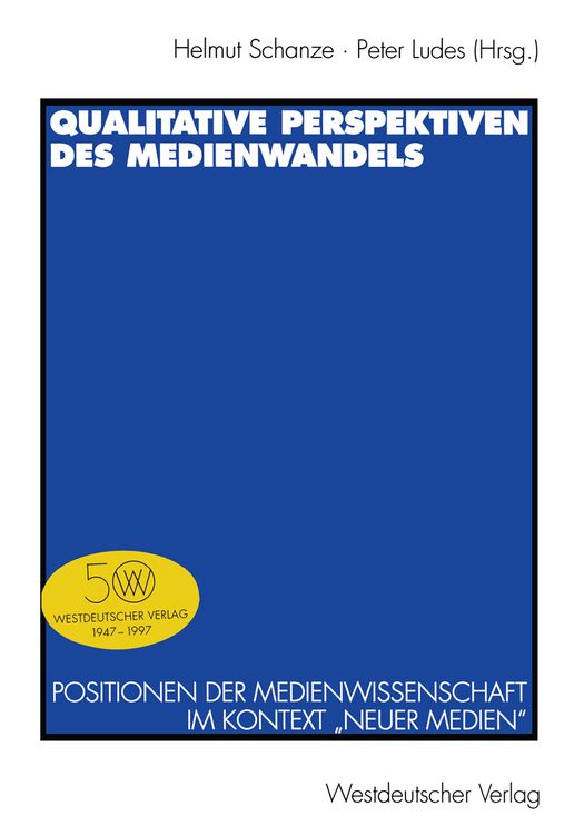 Produktbild: Qualitative Perspektiven des Medienwandels