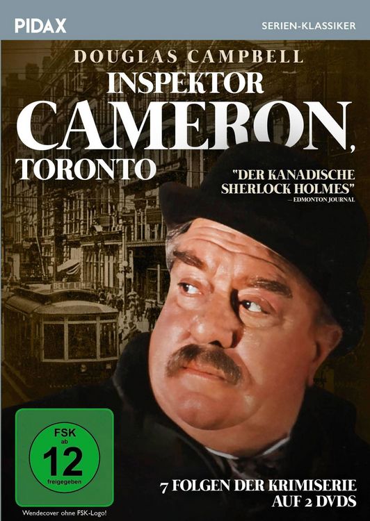 Produktbild: Inspektor Cameron, Toronto / 7 Folgen der Krimiserie im Sherlock-Holmes-Stil (Pidax Serien-Klassiker) [2 DVDs]