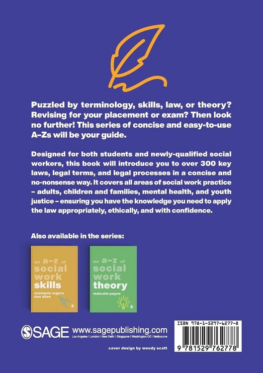 Produktbild: An A-Z of Social Work Law