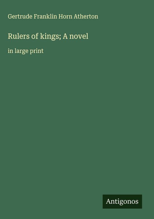 Produktbild: Rulers of kings; A novel