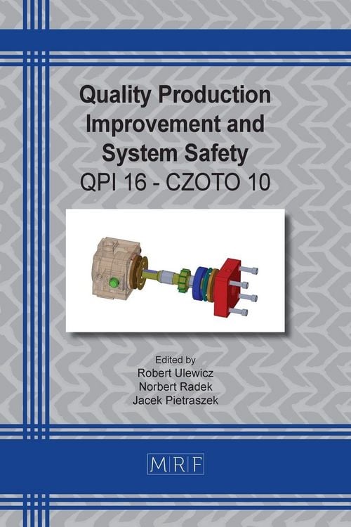 Produktbild: Quality Production Improvement and System Safety