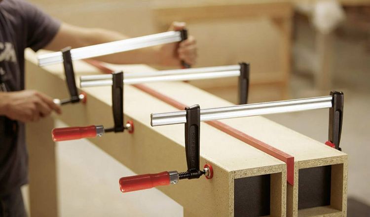 Produktbild: Temperguss-Schraubzwinge TPN Spann-W.100mm A.50mm 15x5mm BESSEY