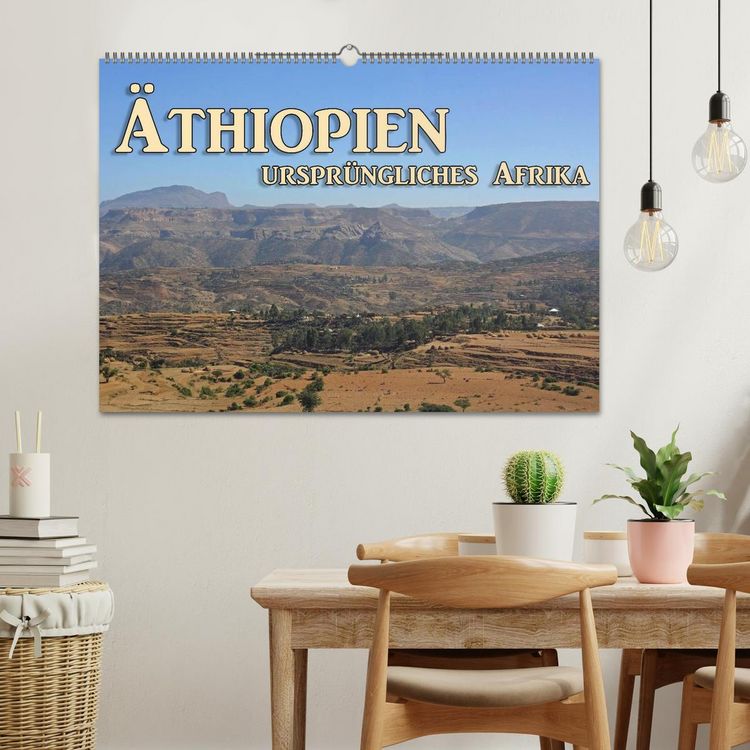 Produktbild: &Auml;thiopien, urspr&uuml;ngliches Afrika (Wandkalender 2026 DIN A2 quer), CALVENDO Monatskalender