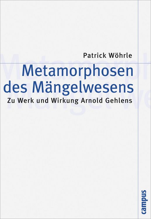 Produktbild: Metamorphosen des M&auml;ngelwesens