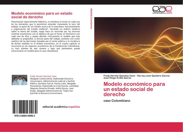 Produktbild: Modelo econ&oacute;mico para un estado social de derecho