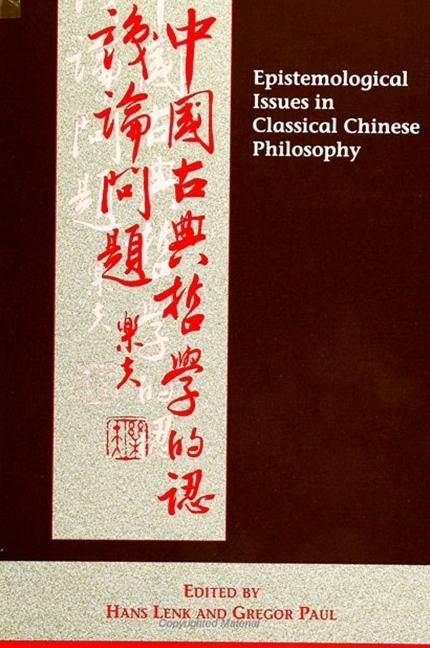 Produktbild: Epistemological Issues in Classical Chinese Philosophy