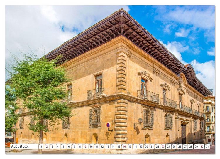 Produktbild: Oviedo - Asturische Eleganz in Stein (Wandkalender 2026 DIN A2 quer), CALVENDO Monatskalender