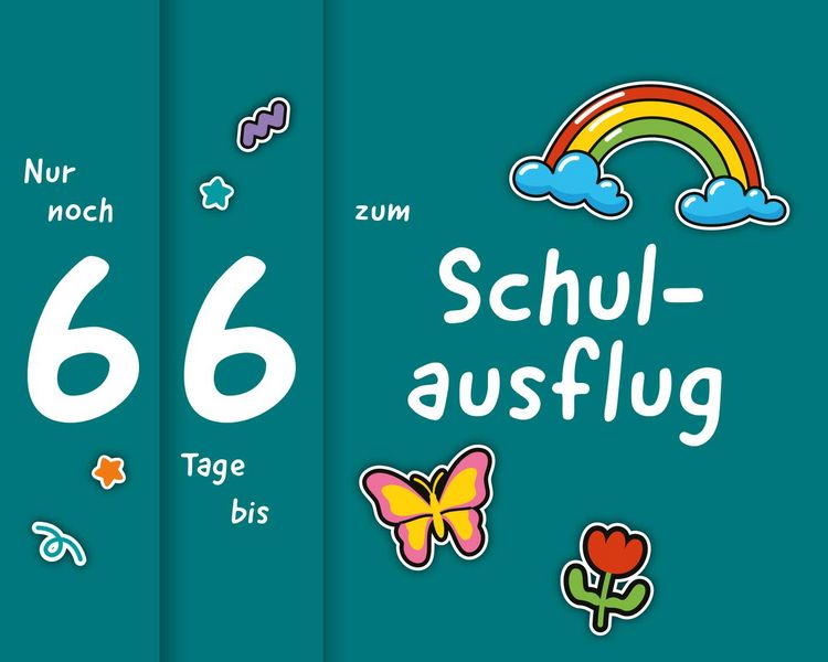 Produktbild: Der gro&szlig;e Countdown-Spa&szlig; f&uuml;r die Schule