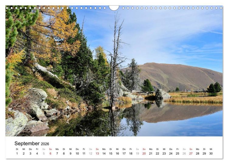 Produktbild: Unbekanntes K&auml;rnten (Wandkalender 2026 DIN A3 quer), CALVENDO Monatskalender