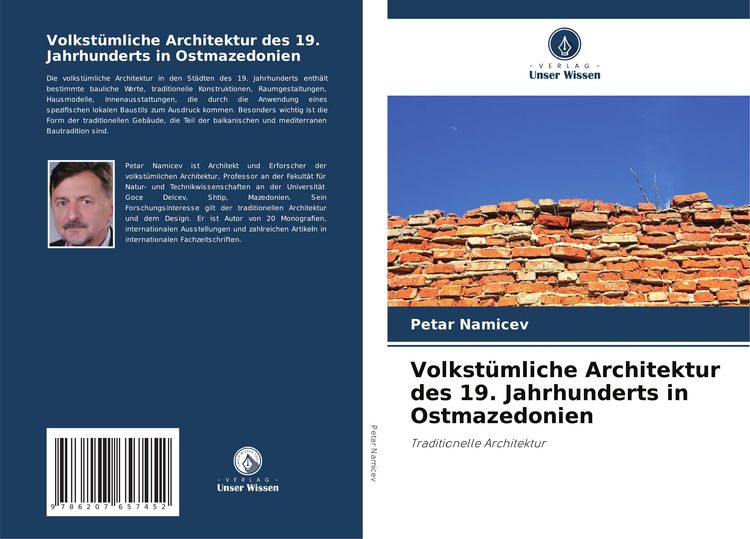 Produktbild: Volkst&uuml;mliche Architektur des 19. Jahrhunderts in Ostmazedonien