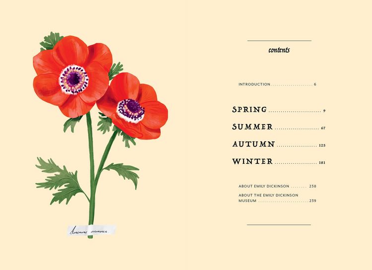 Produktbild: Poetry of Flowers: An Emily Dickinson Journal