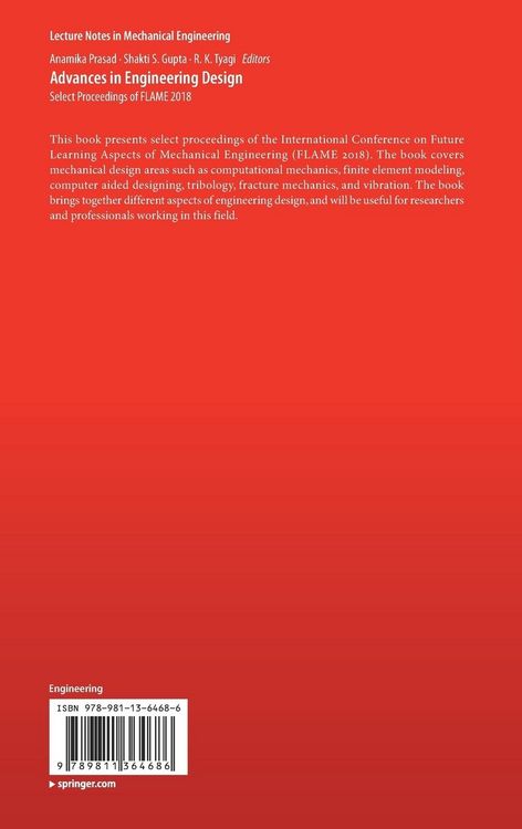 Produktbild: Advances in Engineering Design