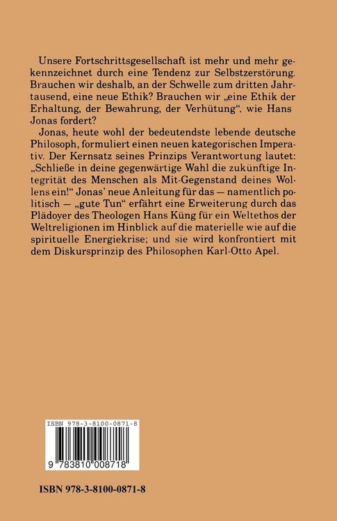 Produktbild: Ethik und Politik heute