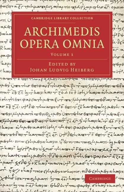 Produktbild: Archimedes Opera Omnia - Volume 1
