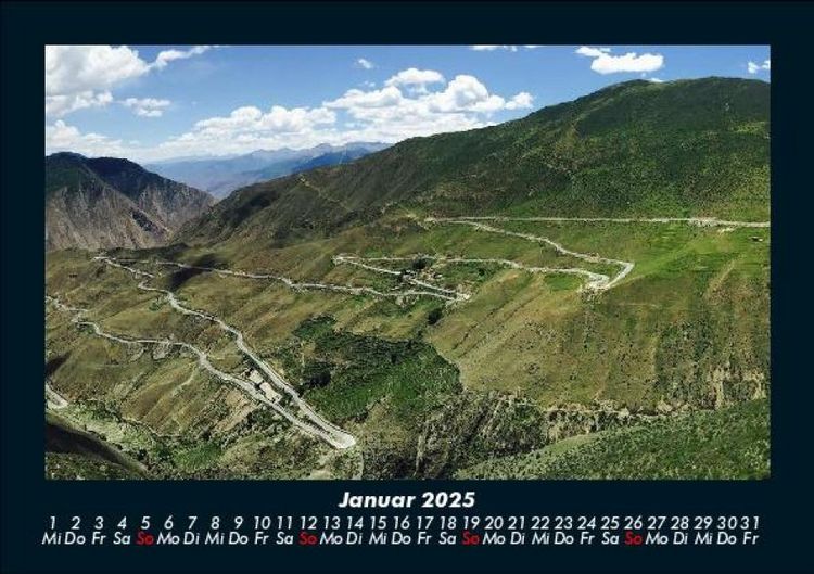 Produktbild: Berge 2025 Fotokalender DIN A5
