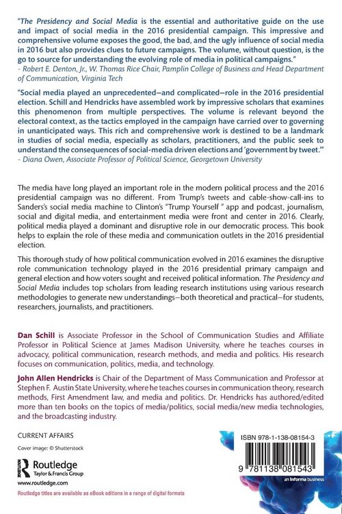 Produktbild: The Presidency and Social Media