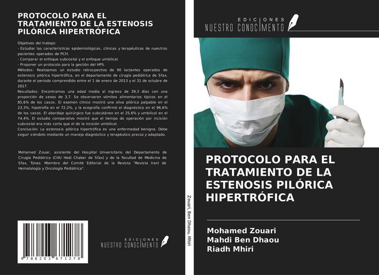 Produktbild: Protocolo Para El Tratamiento De La Estenosis Pil&oacute;rica Hipertr&oacute;fica