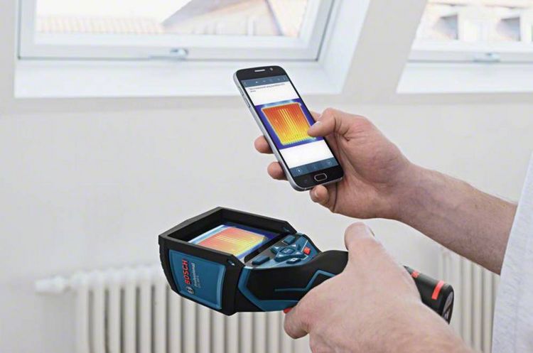Produktbild: Bosch Professional GTC 400 C W&auml;rmebildkamera -10 bis +400 &deg;C 160 x 120 Pixel