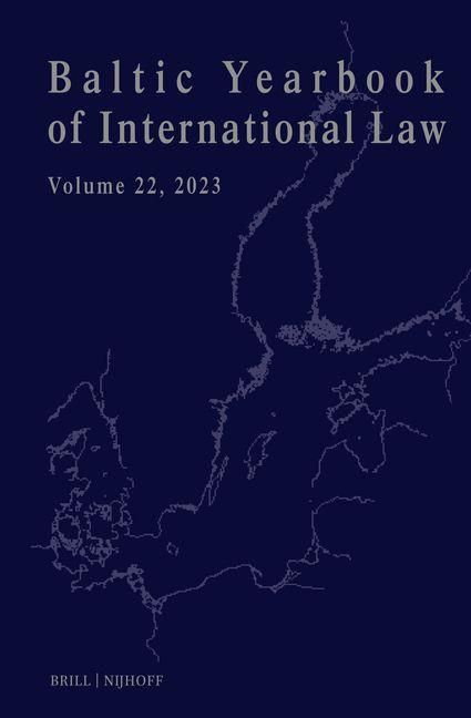 Produktbild: Baltic Yearbook of International Law, Volume 22 (2023)