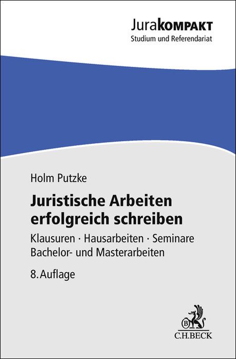 Produktbild: Juristische Arbeiten erfolgreich schreiben