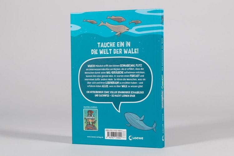 Produktbild: Superbrain-Comics - Die Geheimnisse der Wale