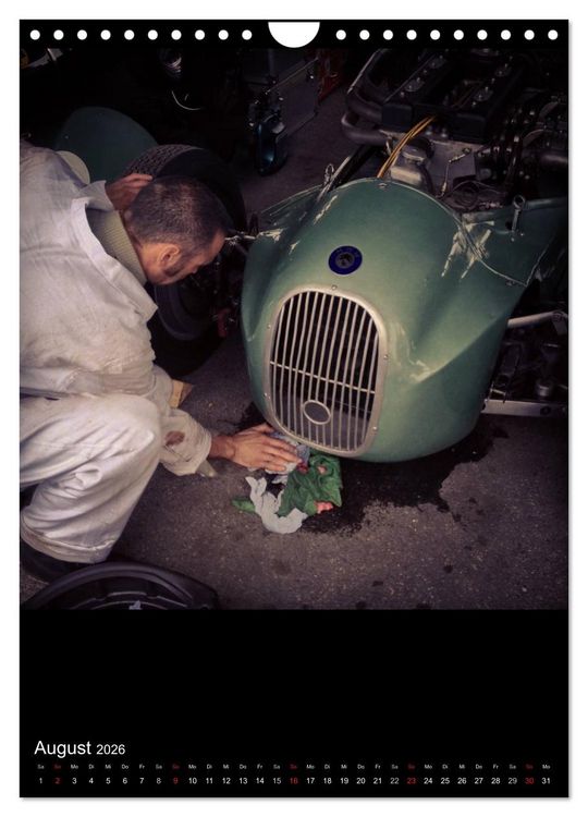 Produktbild: MotorSchau Goodwood Revival (Wandkalender 2026 DIN A4 hoch), CALVENDO Monatskalender