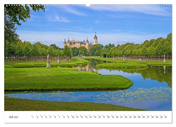 Produktbild: Entdeckungen in Mecklenburg-Vorpommern (hochwertiger Premium Wandkalender 2027 DIN A2 quer), Kunstdruck in Hochglanz