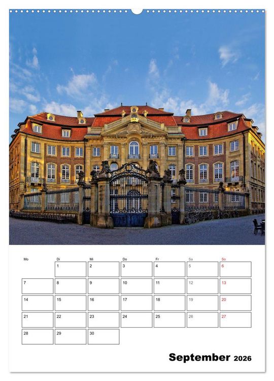 Produktbild: M&uuml;nster entdecken (Wandkalender 2026 DIN A2 hoch), CALVENDO Monatskalender